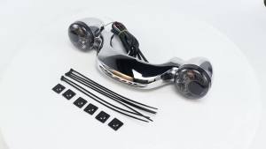 Motorcycle Rear LED Brake Turn Signal Light Bar Lamp For Harley Touring Road Street Glide Road King FLHX FLTRXS CVO 2010-2021