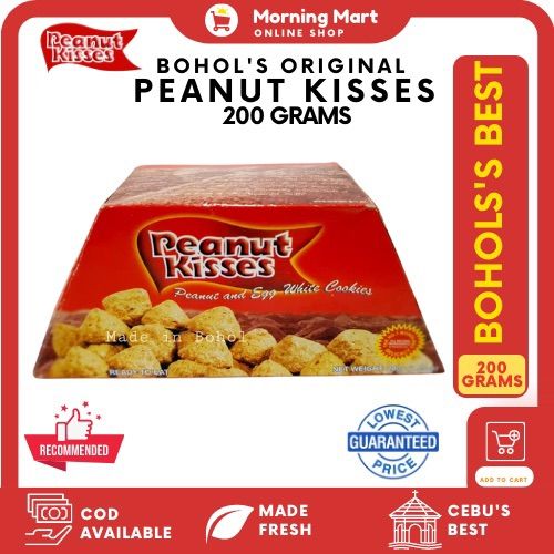 Peanut Kisses 200 grams 1 Delicacy from Bohol Best Paslubong and