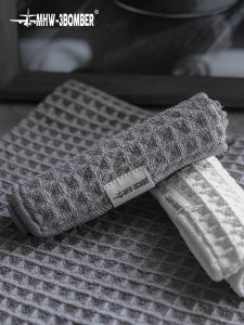 MHW-3BOMBER | Coffee Barista Quick Drying Small Towel with Hanging Rope Absorbent