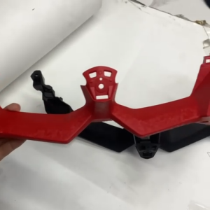 YAMAHA GENUINE RED LEGSHIELD 1 WINGLET INNER FOR YAMAHA AEROX V3 2025 STANDARD / AEROX 2025 SP