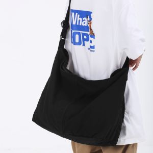 Fashionable Canvas Tote Bag Womens Summer 2024 Casual Shopping Bag Large Capacity Shopping Bag Foldable Single Shoulder Bag