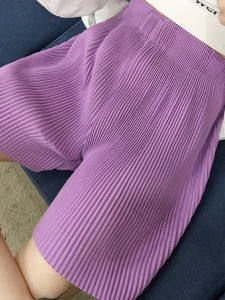 กางเกงขาสั้นทรงหลวมเอวสูง ทรงพอดีตัว ทรงตรง สำหรับผู้หญิง ฤดูร้อน 2020 แฟชั่นลำลอง ทรงพอดีตัว โพลีเอสเตอร์ 72%