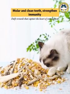 {Lazy Pet} Freeze Dried Chicken Cube / Breast Mix Multiple Choice Cat Dog Treats Snack 500g 冻干猫零食