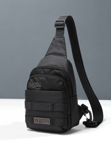 spaceman | กระเป๋าคาดไหล่แบบสะพายข้างผ้า Oxford สำหรับผู้ชาย สไตล์ลำลอง เส้นใยโพลีเอสเตอร์ กระเป๋าสะพายข้างหนักเบา กระเป๋าใส่ของเล็ก สปอร์ต