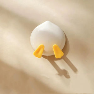 ♬1/2Pcs Cable Rack Chicken Duck Shape Cable Holder Strong Load Bearing Data Cable Storage Hook Wall Mounted Space Saving Rack