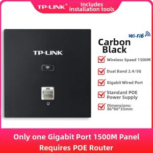 TP-Link | Dual-Band Gigabit WiFi6 Coverage AC POE AP Router 86 Type