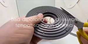 Konektor katup saringan got kamar mandi universal Penutup lubang saringan pembuangan air drainase Anti kecoa tikus hama