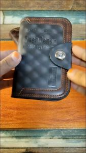 Menbense Men PU Leather Wallet Retro Mens Short Wallet Soft Wallets Large Capacity Purse Dompet Lelaki