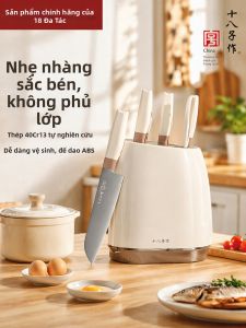 SHI BA ZI ZUO | Bộ Dao Bếp Đa Năng Inox