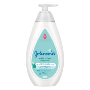 Johnsons Milk+Rice Baby Bath 500ml - Baby Bath