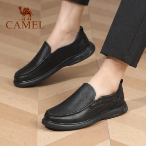 CAMEL | Giày Da Thật Nam Dễ Mang Phong Cách Công Sở