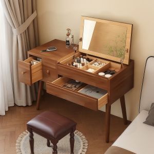 ZHUOHE | Modern Solid Wood Multipurpose Desk Vanity