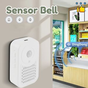 Doorway Sensor Bell Voice Preset Store Welcome Doorbell Infrared Human Body Sensing Home Doorbell