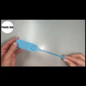 100 PCS 360mm Heavy Duty Plastic Security Seal Tag with Serial Number Customized Tag