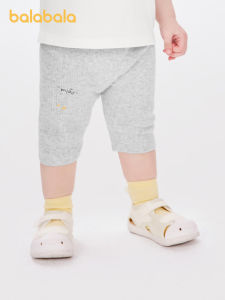 Balabala quần legging bé gái mỏng mùa hè bé thoải mái co giãn quần dễ thương Ngọt Ngào Phong cách giản dị