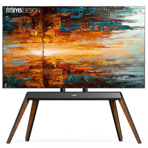 Teyue TV Fitueyes Art TV Stand Floor Fit 55/65/75/85-Inch Vertical Wall Mount Brackets