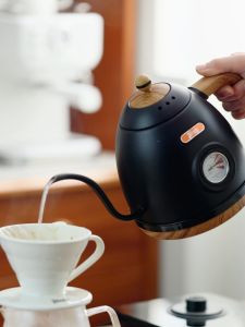 Bincoo 0.8L Electric Gooseneck Kettle with Smart Temperature Control – Ideal for Pour-Over Coffee and Tea