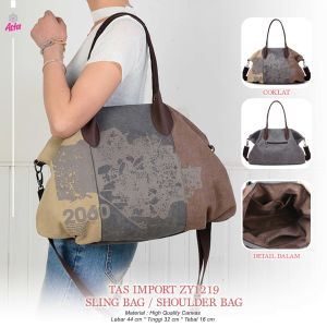BISA COD Tas Keren Import Sling Bag / Shoulder Bag / Hand Bag High Quality Tas Import ZY1219 Koleksi Tas Kerenz