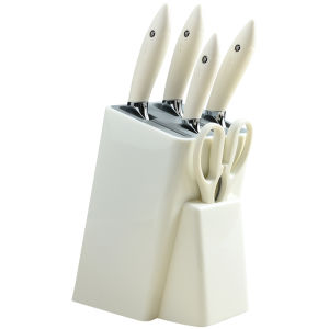 BAKULI | Stainless Steel Kitchen Knife Set with Cutting Board