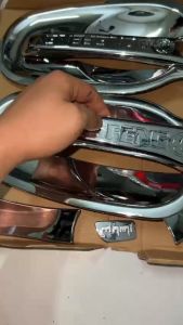 1 bộ ốp bạc tay mở cửa xe đông phong