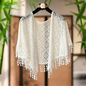 XUANXUAN | Chinese Style Tassel Cheongsam Shawl Jacket