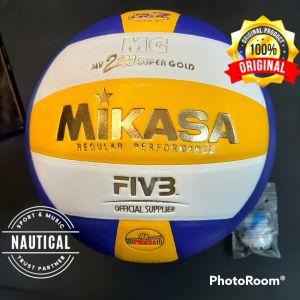 BOLA VOLLY -BOLA VOLI MIKASA MG MV 2200 SUPER GOLD ORIGINAL VOLLY BALL