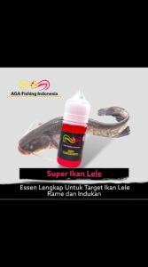 AGA Essen Super Ikan Lele Campuran Umpan Pancing 30ml
