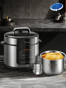 Midea | Home Use 6L Multi-Function New Zero-Coating Automatic Electric Pressure Cooker 6L