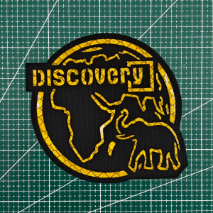 Reflective Discovery Exploration Channel Magic Tape Chapter Outdoor Adventure Arm Badge Personalized Sports Backpack Emblem
