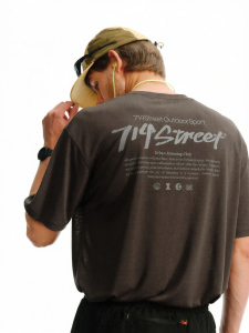 714street | Cool Summer Sunscreen Retro Sports Tshirt Lightweight Printed Mens Tee
