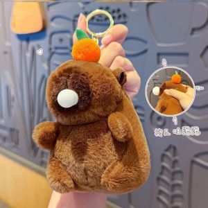 Đồ Chơi Capybara Thổi Bong Bóng Móc Khóa Trang Trí Treo Đồ Trang Trí Sáng Tạo Đồ Trang Trí Nhà Đồ Chơi Capybara Kẹp Tóc
