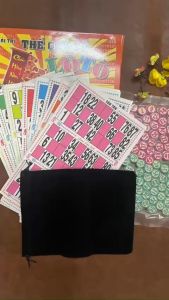 Bộ Cờ Lô Tô Bằng Gỗ Khắc Nổi 90 Số - Cờ Lô tô Loại Đẹp Rõ Nét