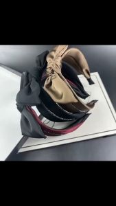 Bando Korea PREMIUM 5.5cm Pita Permata Knotted Twist Wide Brimmed Bowknot Headband BKLJ006