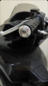 Jalu Bandul Stang Spiral Heng Titanium Chroome Full CNC Universal Semua Motor