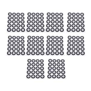 200Pcs 3D Scanning Marker 12mm ID 19mm OD Precise Tracking Reference Point and Diffuse Reflection Marking Dot