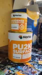 CAT DASAR HARKA EPOXY SURFACER PU2K 250ML GREY/ABU ABU