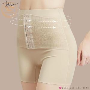 Quần Nịt Bụng Cao Cấp Đúc Su Lụa Nguyên Khối Siêu Co Giãn Định Hình Bụng Dưới Ôm Sát Vòng Eo