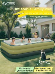 LaiBei | Thickened Foldable Home Use Baby Children Multipurpose Inflatable Swimming Pool
