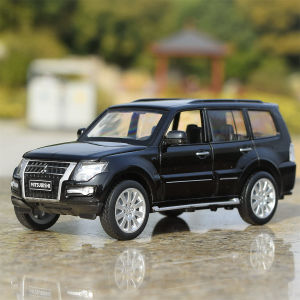 Xe Đồ Chơi Xe Đạp Leo Núi Bằng Kim Loại Hợp Kim Mitsubishi Pajero 1/32 Xe Đồ Chơi Mô Hình Động Vật Hoang Dã Phụ Kiện Sưu Tầm