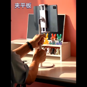 ZSCMALL 10.5-18.5.6 inch Portable monitor/ipad/Phone Liftable 360° Save Space Stand Magnetic Bracket