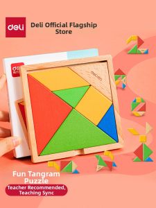 deli | Educational Magnetic Puzzle Toy for Children in Primary One and Kindergarten