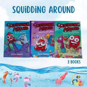 Squidding Around หนังสือการ์ตูนภาษาอังกฤษ สำหรับเด็ก เซต 3 เล่ม