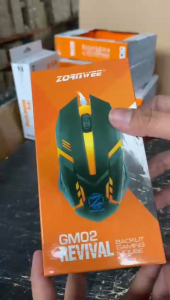Zornwee GM02 Wired Backlit Mouse – Pro-Level Gaming Control