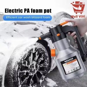 Electric Foam Sprayer Handheld Professional 2L Snow Foam Cannon Motorized Car Wash Sprayer for Car Wash Car Rechargeable