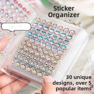 MONLEYTA | Girls Nail Art Stickers Mini Album Decorative Waterproof Cartoon Design Childrens Day Gift Handmade Scrapbooking Supplies