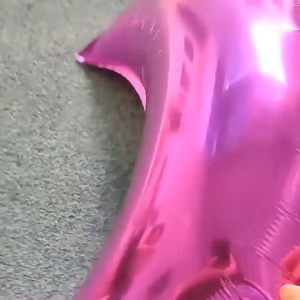 Balon Foil Bentuk Bulan Sabit | Foil Half Moon JUMBO satuan murah rosegold gold silver biru Pink