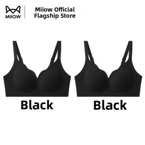 MiiOW | Seamless Gathering Underwire Push-up Adjust Fit Bra