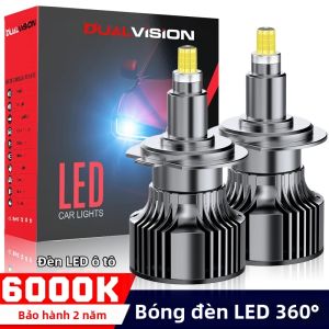 Bóng Đèn Pha Ô Tô H7 LED 360 CSP 6000K 12V 1:1 Mini Tương Thích Với Ống Kính Projector Tương Thích Với H11 H8 H9 9006 9005 HB3 HB4 9012 HIR2