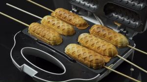 ชุดสุดคุ้ม✨CASIKO เครื่องทำทาโกะยากิ + Casiko เครื่องทําวาฟเฟิลฮอทด็อก