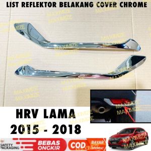 List Alis Reflektor Belakang Honda Hrv 2015 2018 2021 Cover Chrome